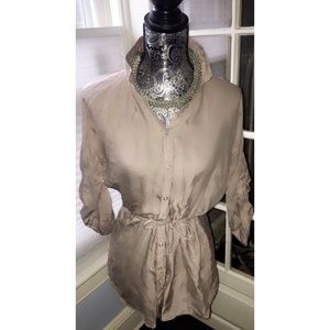 Taupe Women’s Dress Shirt